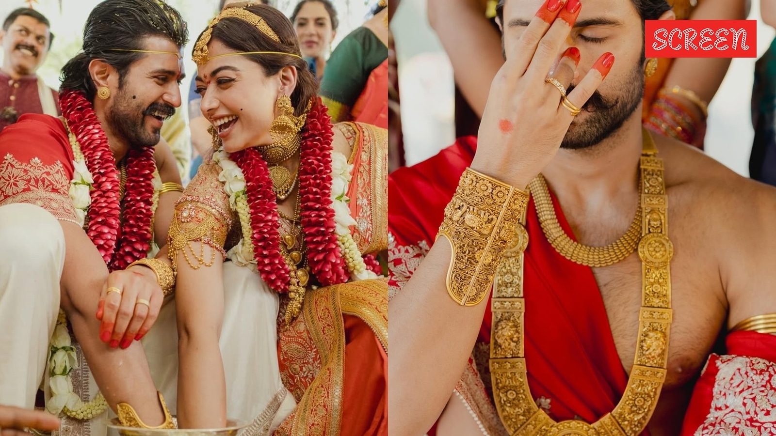 Vijay Deverakonda-Rashmika Mandanna’s wedding jewellery was created in 10 months; bride wore 11 pieces, groom’s look designed like a king
