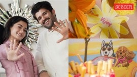 Vijay Deverakonda and Rashmika Mandanna