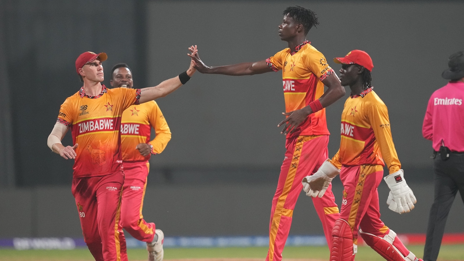 Sammons pointed out that Zimbabwe were better suited and more used to playing on bigger grounds, but they need to adjust to different conditions. (AP Photo)