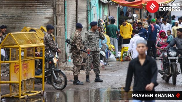 The altercation began over a child’s water balloon that hit a Muslim woman on Holi
