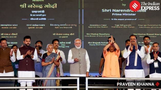 Prime Minister Narendra Modi inaugurated the Noida International Airport at Jewar, Uttar Pradesh, on Saturday