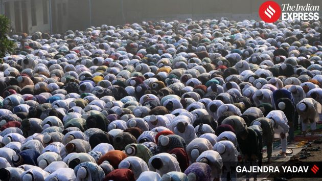 Deputy Commissioner of Police (Dwarka) confirmed that the environment was peaceful, with namaz offered without disturbance