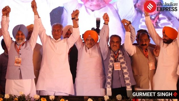 Union Home Minister Amit Shah addressed a large ‘Badlaav (Change) Rally’ in Moga