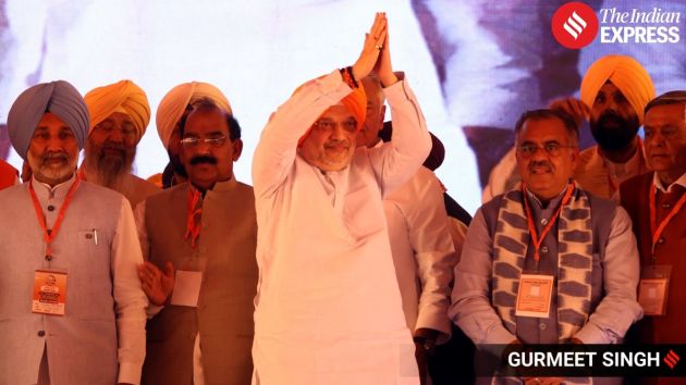 During his address, Shah also criticised the current state government and referred to concerns about the law-and-order situation in Punjab