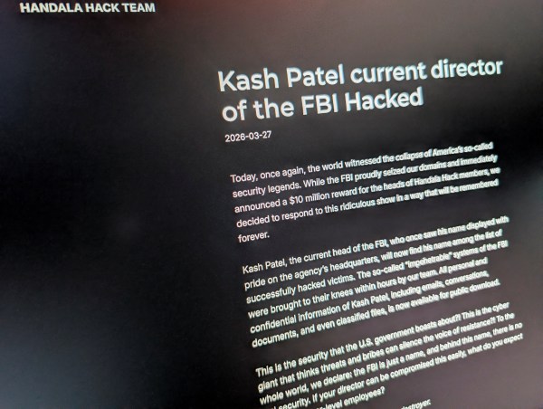 Handala Hack, Kash patel,