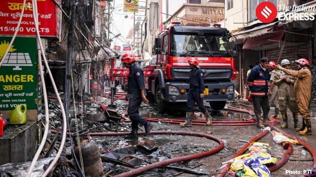 The fire adds to a series of recent blaze incidents reported across Delhi in March