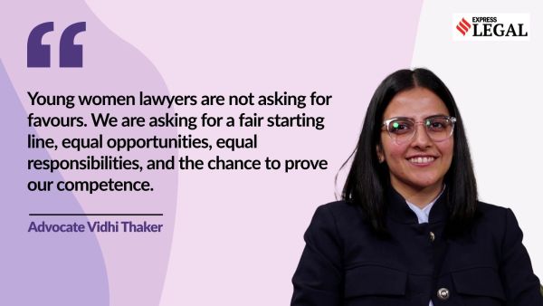 Advocate Vidhi Thakar AOR topper 2023