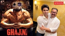 Ghajini; Allu Sirish and Aamir Khan