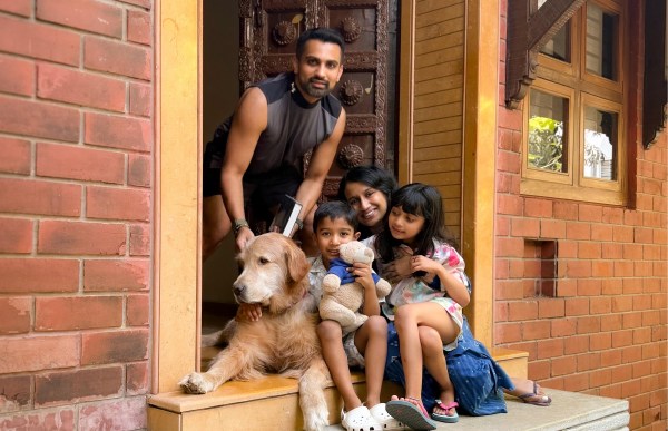 Amit Chordia with family