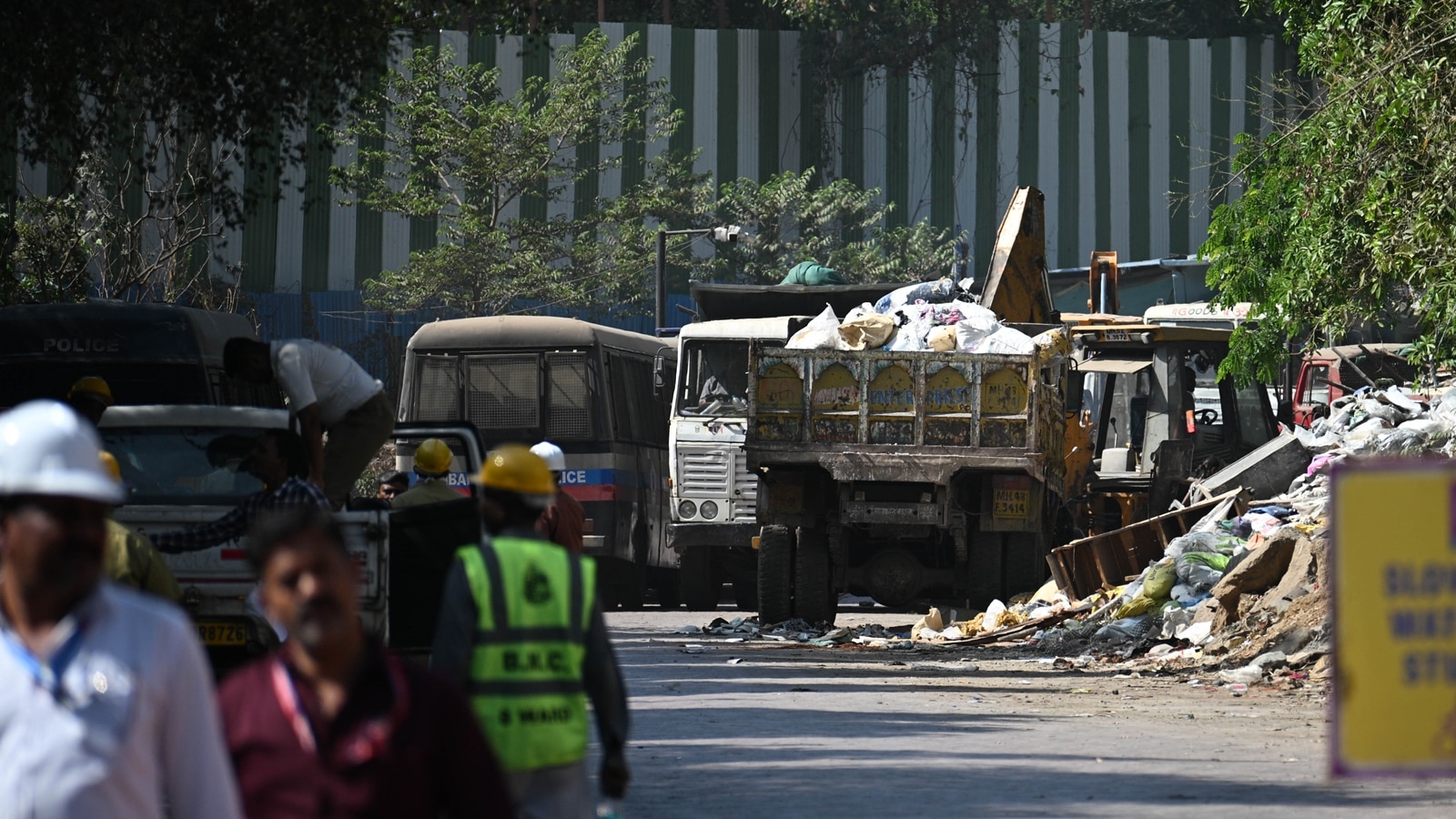 Two years on a footpath: BMC clears last homes of Jai Bhim Nagar in Powai