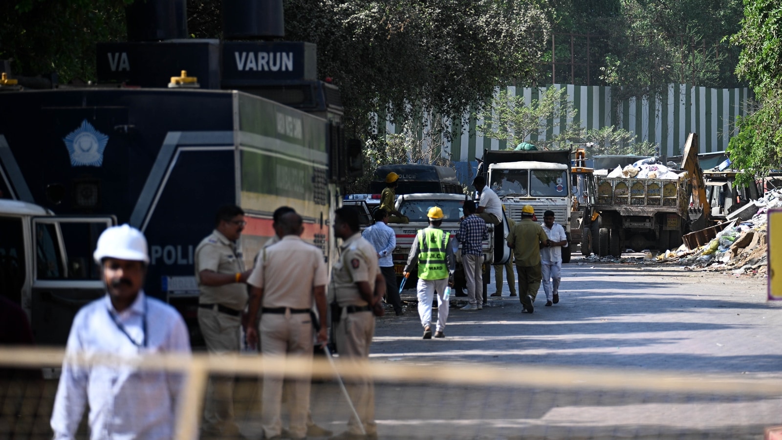 Two years on a footpath: BMC clears last homes of Jai Bhim Nagar in Powai