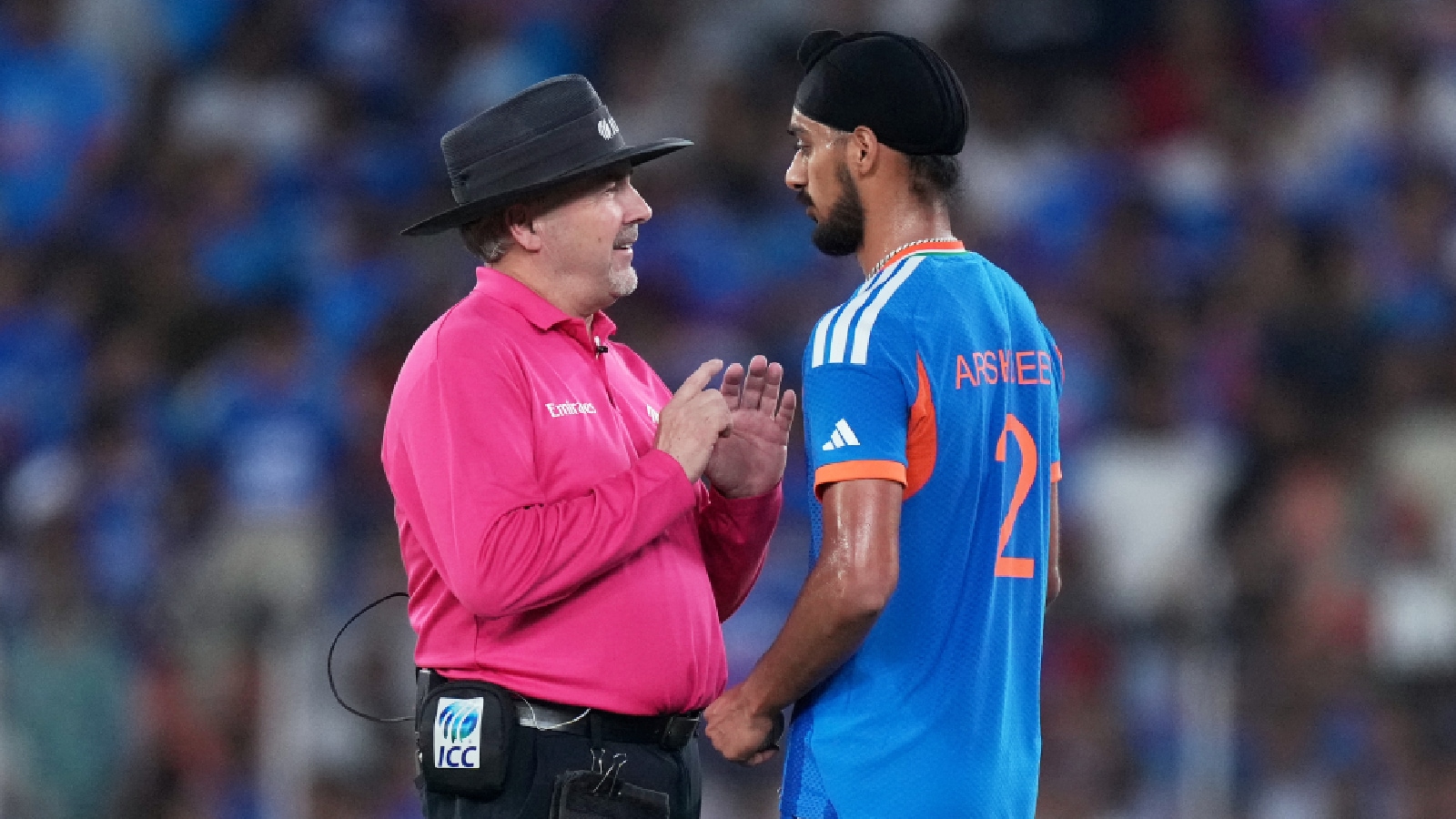Arshdeep Singh sanctioned by ICC due to incident involving Daryl Mitchell in T20 World Cup final