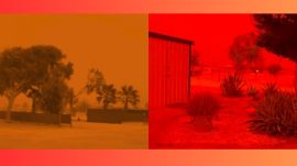 According to reports, the daylight vanished within minutes, with visibility plunging to near zero as thick dust engulfed the areas