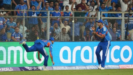 Axar patel Shivam dube relay catch