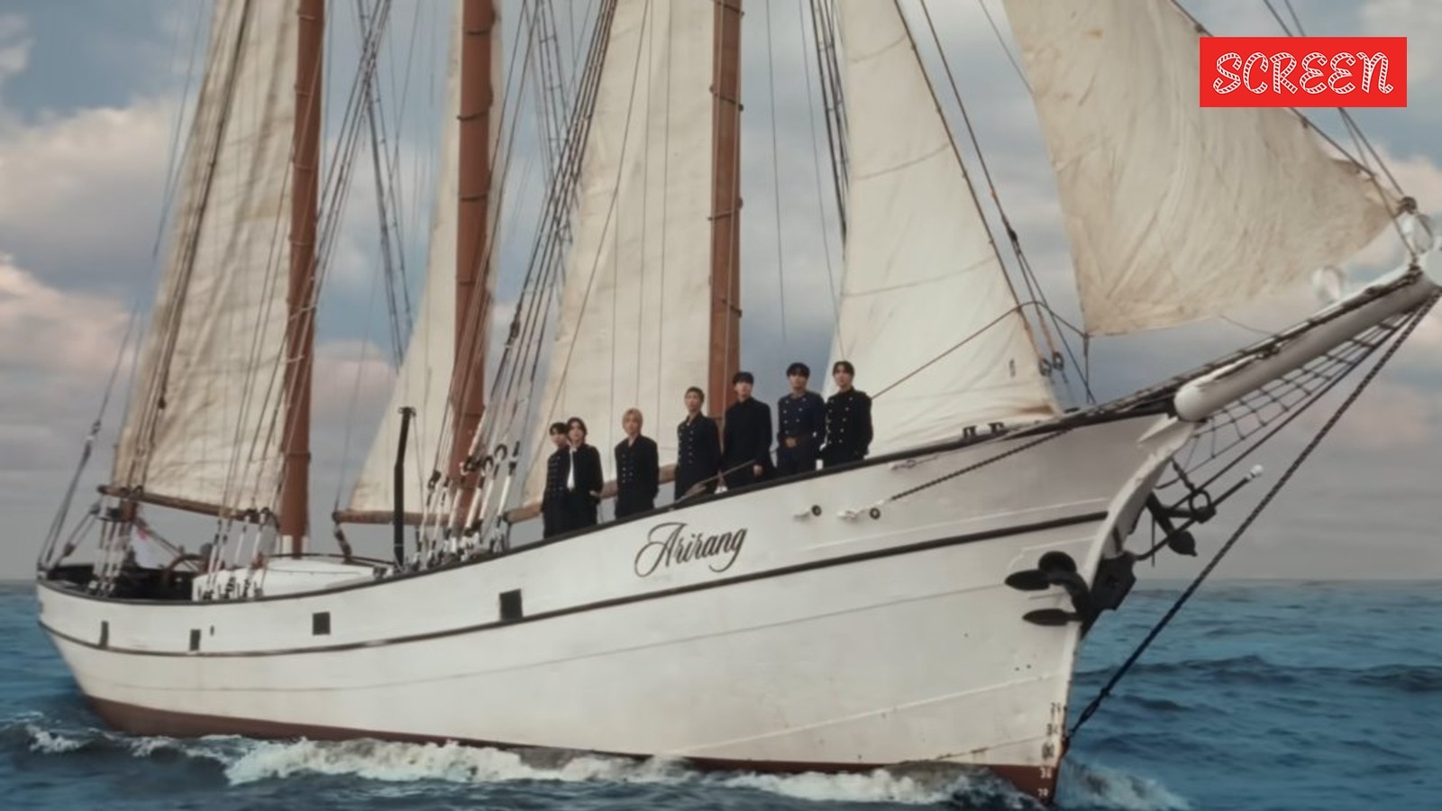 BTS boards the ship in Swim Teaser 2: 130 Years after seven Koreans crossed the Pacific, seven men in black suits do it again, watch