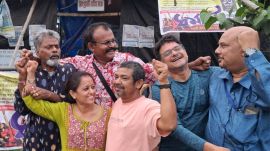 Bengal DA protest