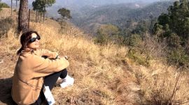 Bhumi Pednekar in Himachal Pradesh