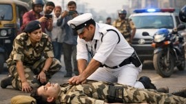 Bihar Police CPR CISF jawan