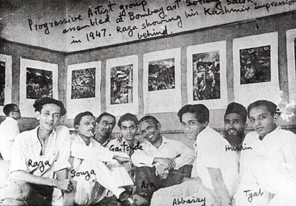 Bombay Progressive Artists Group, 1947 (Wikipedia)