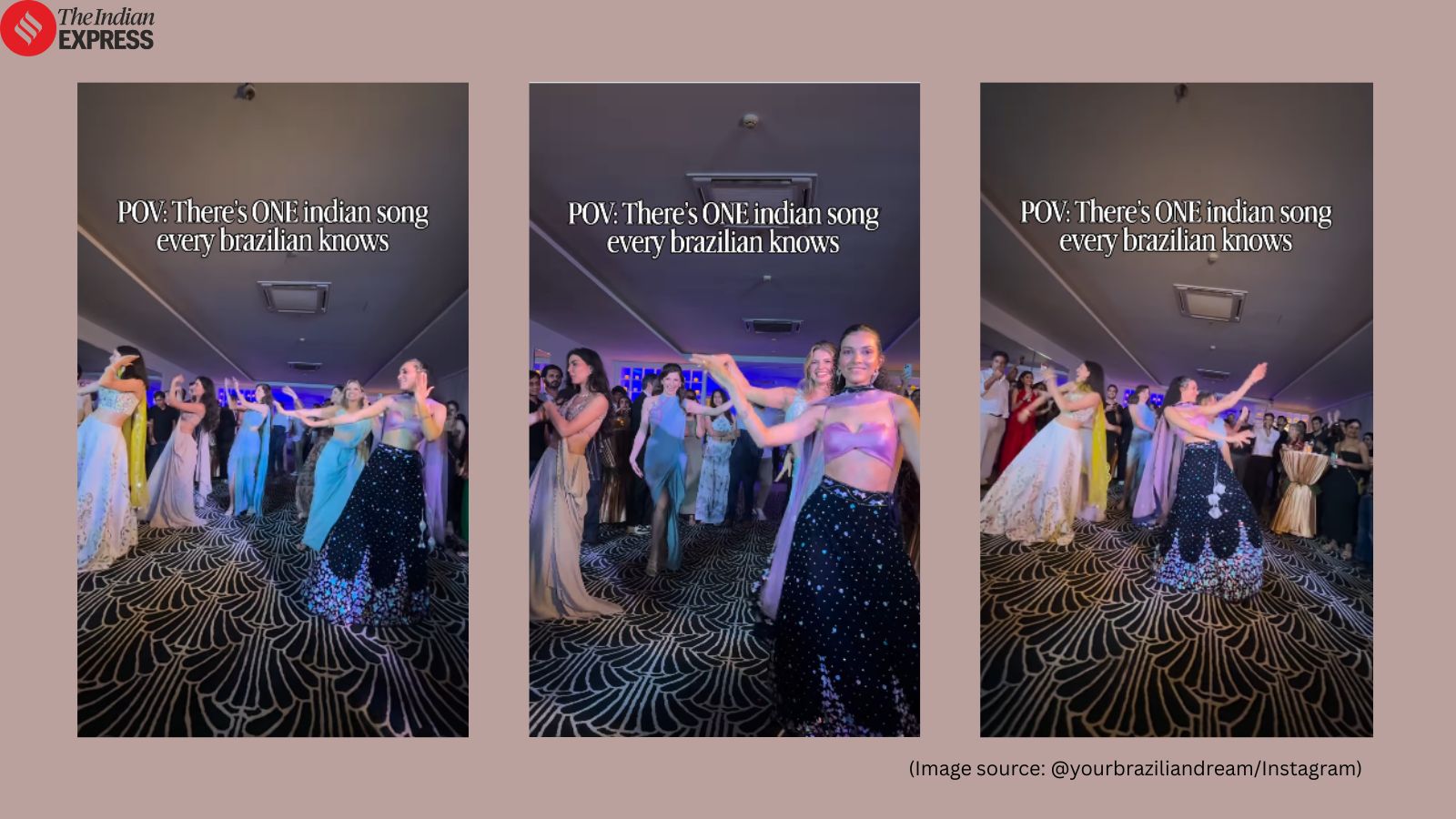 Brazilian bridesmaids dance to ‘Beedi’ at friend’s wedding: ‘Indian song every Brazilian knows’