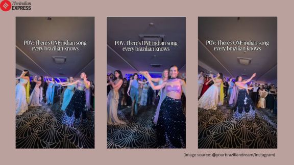 Brazilian bridesmaids dance to Beedi