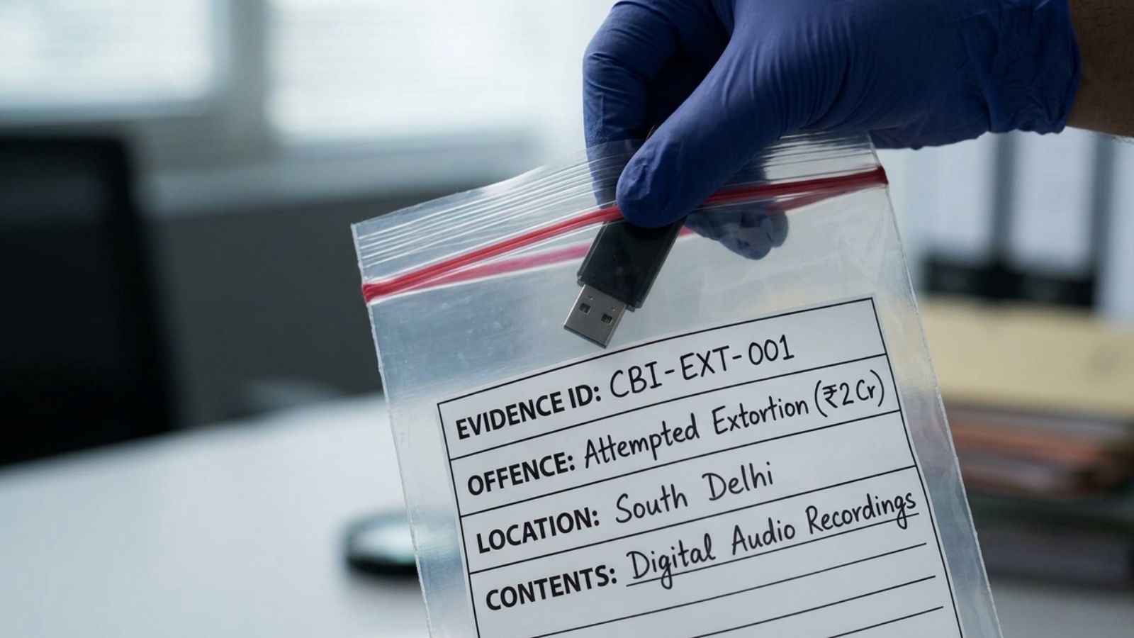 CBI extortion attempt