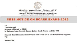 CBSE postpones board exams for Classes 10th, 12th across Middle East Regions