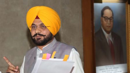 Cabinet minister Tarunpreet Singh Sond