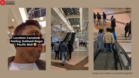 Canada mall viral video