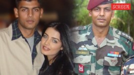 Celina Jaitly with his brother, Vikrant Jaitly