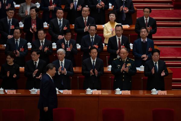 Chinese President Xi Jinping arrives for the opening of the Chinese People's Political Consultative Conference (CPPCC) at the Great Hall of the People in Beijing, China, Wednesday, March 4, 2026. (AP Photo)