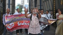 West Bengal DA protest