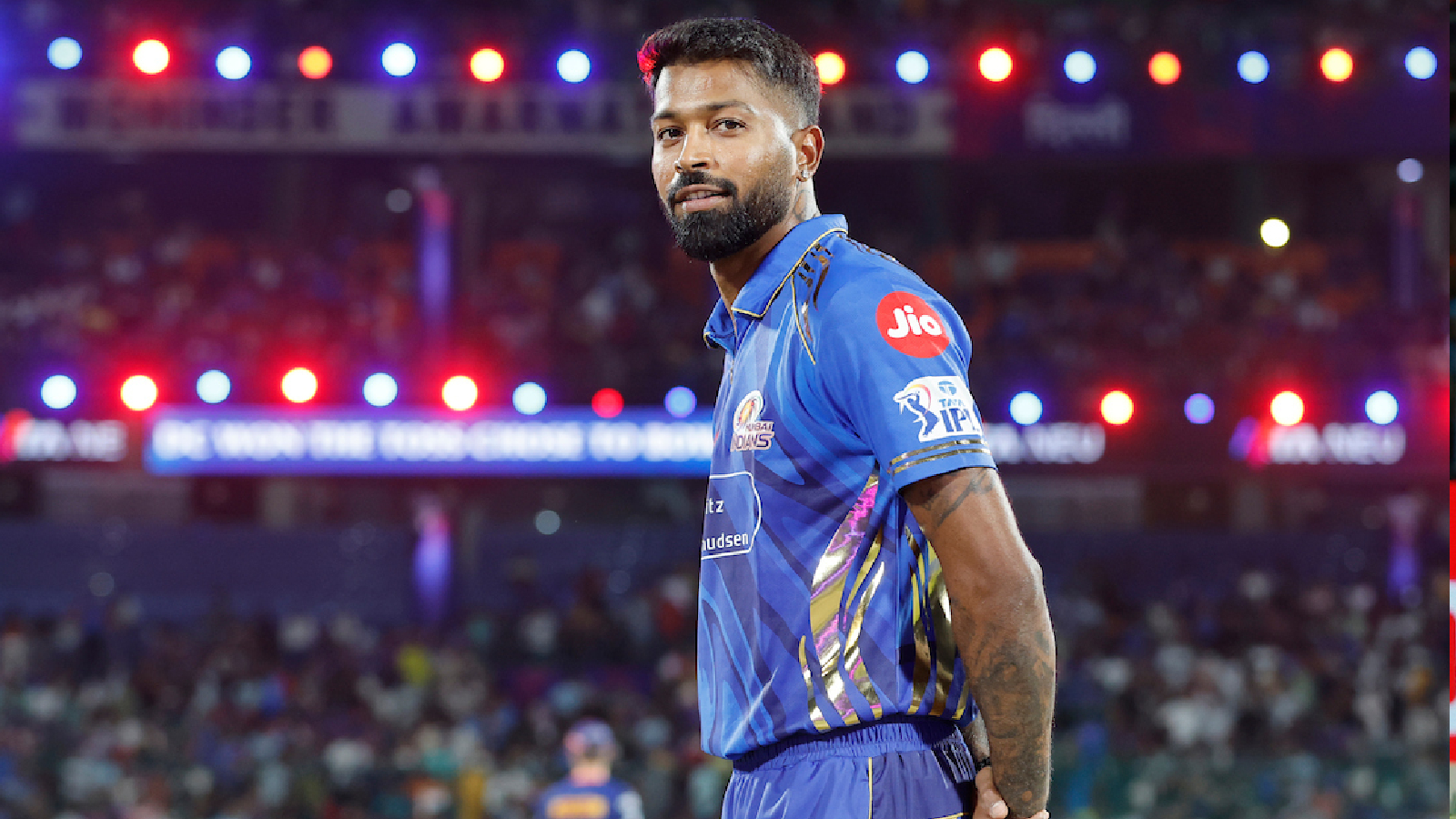  Hardik Pandya will lead Mumbai Indians in the IPL 2026 season. (BCCI)
