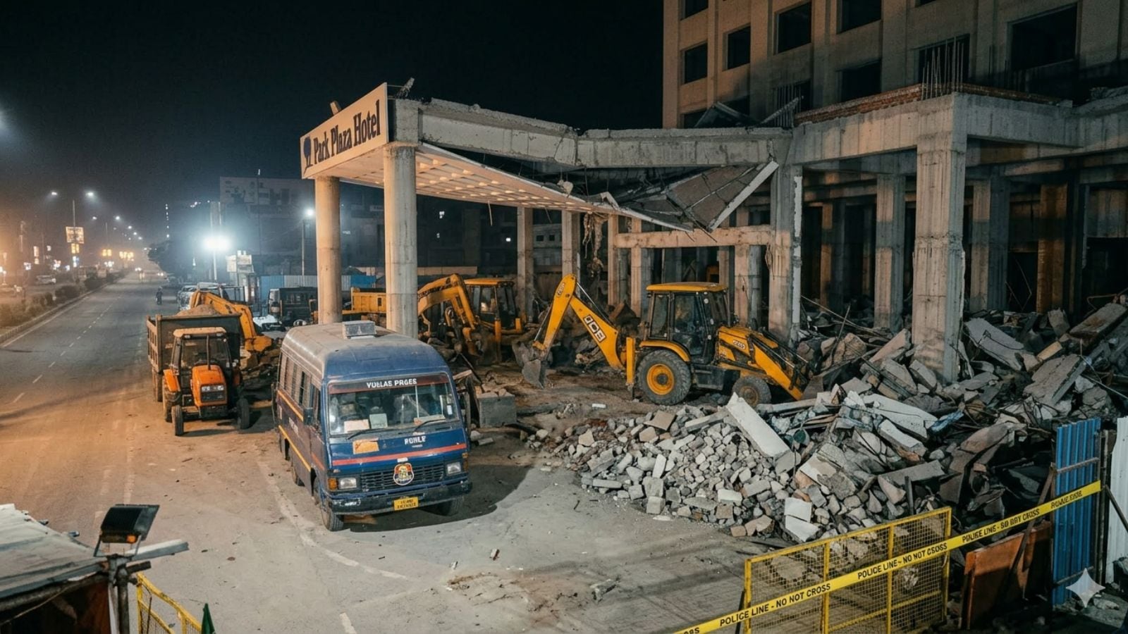 BJP leaders gets bail after protest over Park Plaza demolition