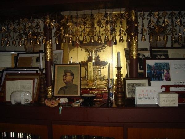 Asthi Kalash placed inside Renkoji temple. (Express Photo by Shyamlal Yadav) 