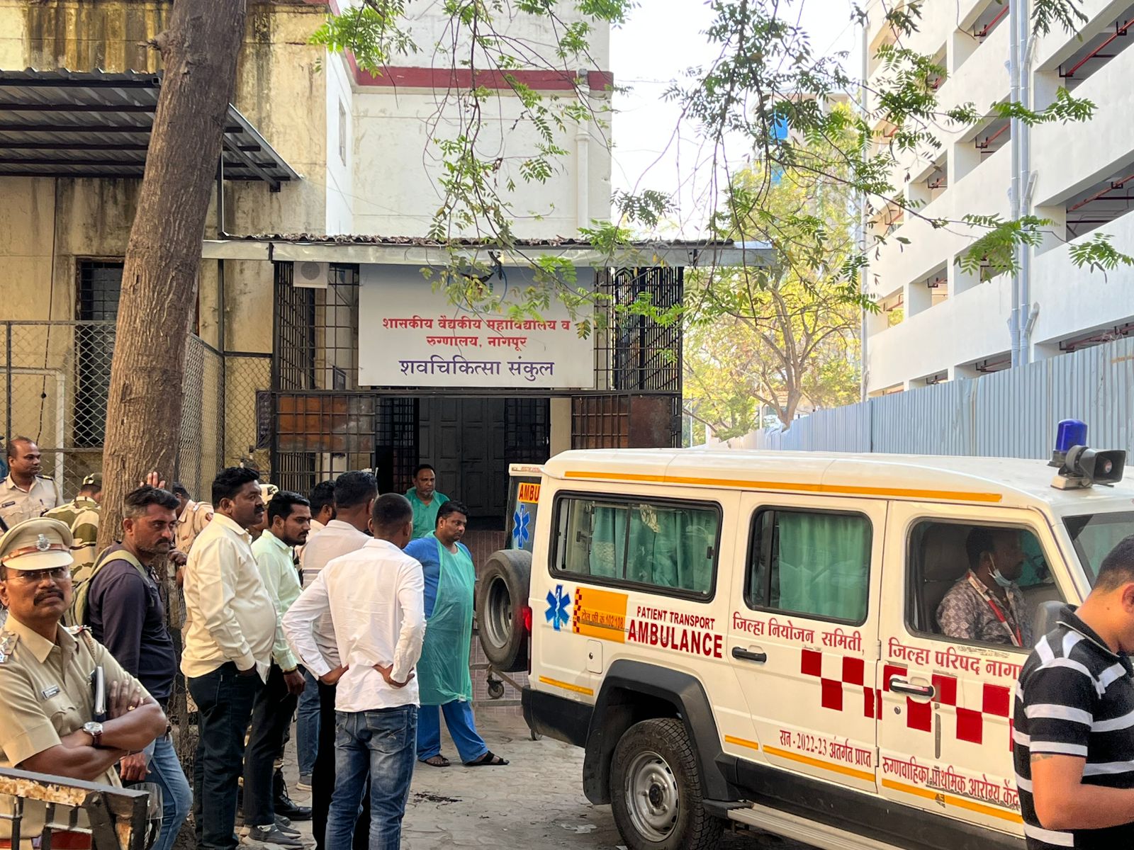  Families wait for a glimpse — or a body — after Nagpur blast