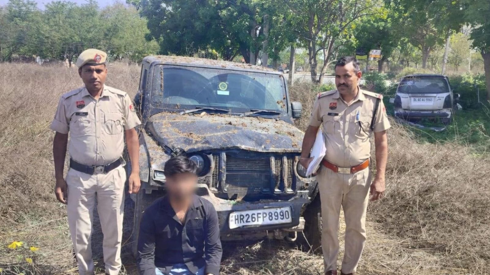 Thar mows down two boys, their grandfather in Gurgaon’s Pataudi, driver arrested