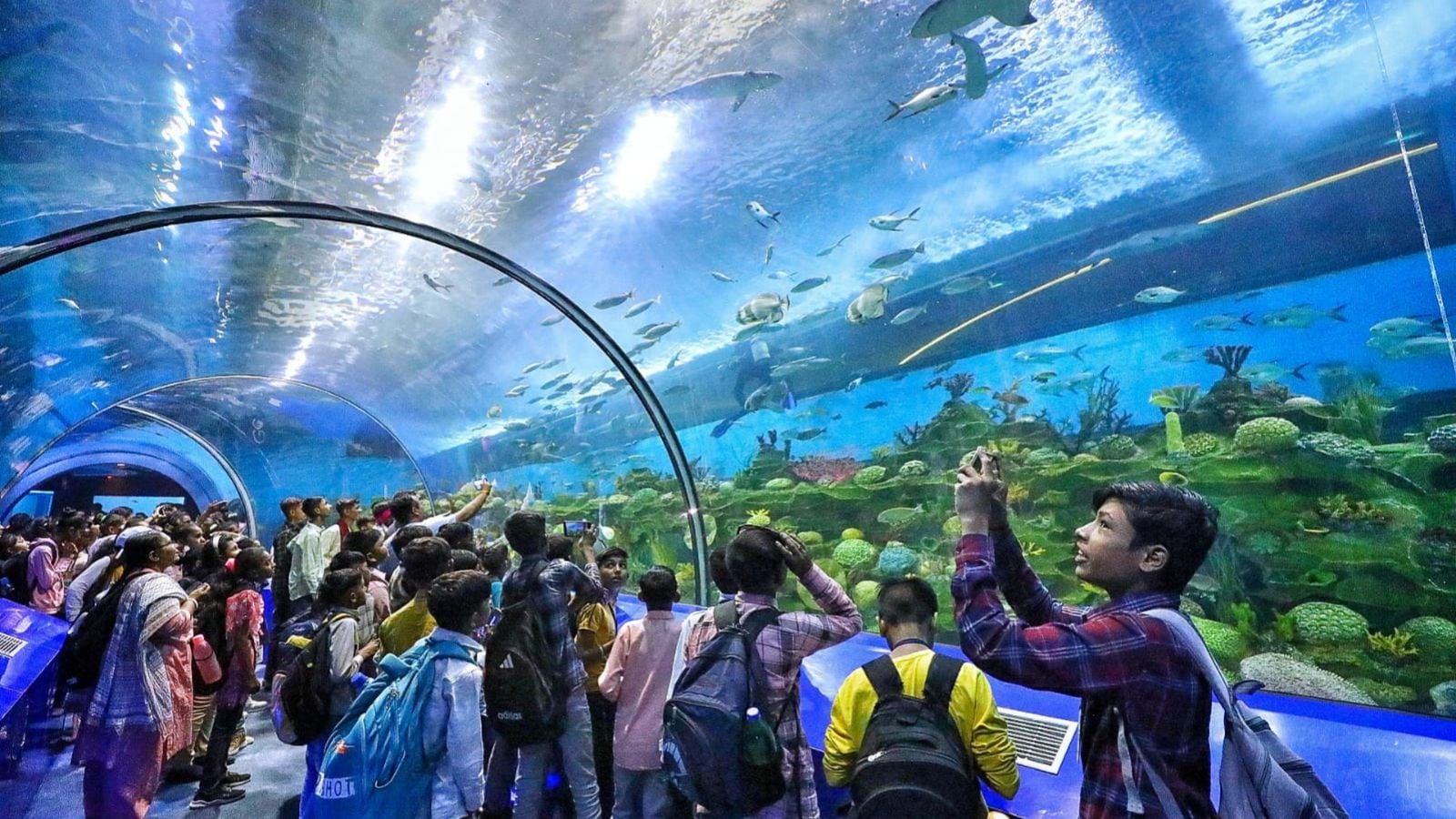 Rs 7 crore penalty, only Rs 1 lakh recovered: CAG flags empty tanks, fish shortfall at India’s ‘largest public aquarium’ in Ahmedabad