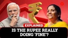 Rupee Crashes to 95/$: Nirmala Sitharaman Claims Rupee Doing Fine, We Decode