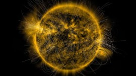 The newly detected waves seem to be located just beneath the Sun’s surface, an area known as the convection zone. This is where hot Sun plasma rises and falls in huge waves, helping to transport heat towards space. (Image: NASA)