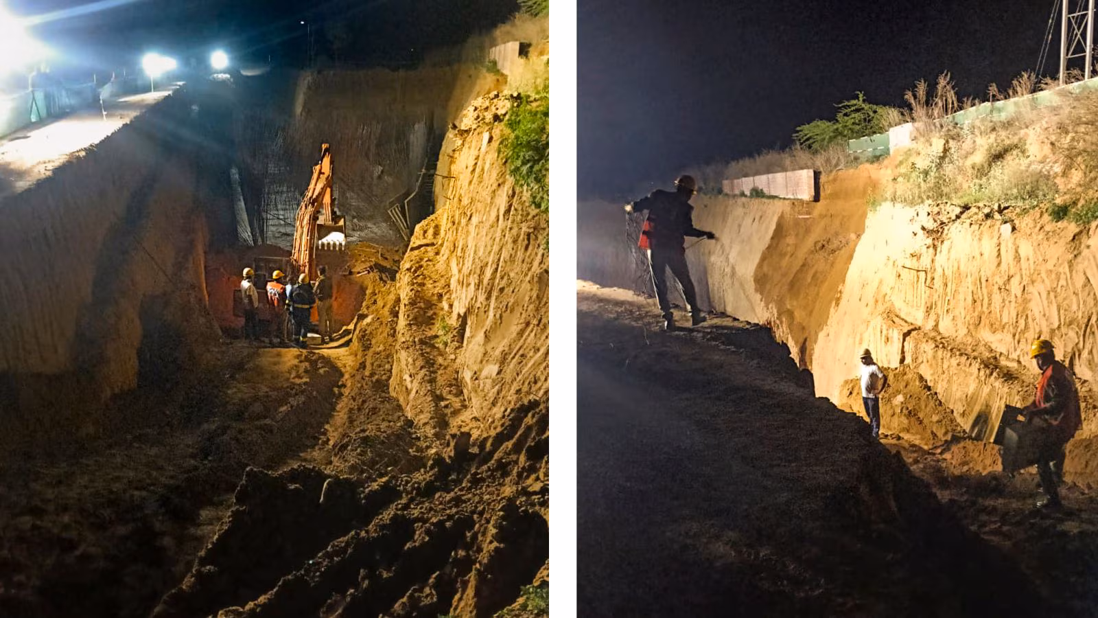Gurgaon wall collapse
