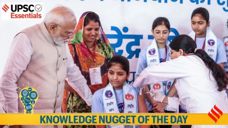 hpv vaccination, upsc, modi, current affairs