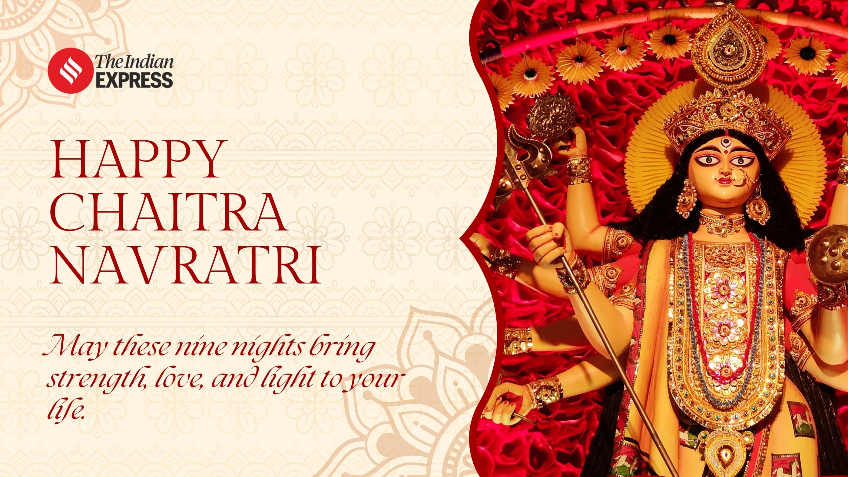 Let this Navratri light up your life with joy, success, and good fortune.