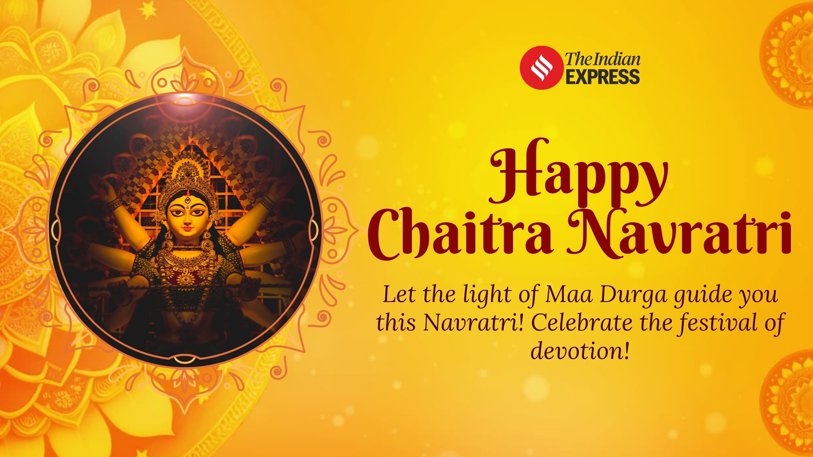 Let this Navratri light up your life with joy, success, and good fortune.