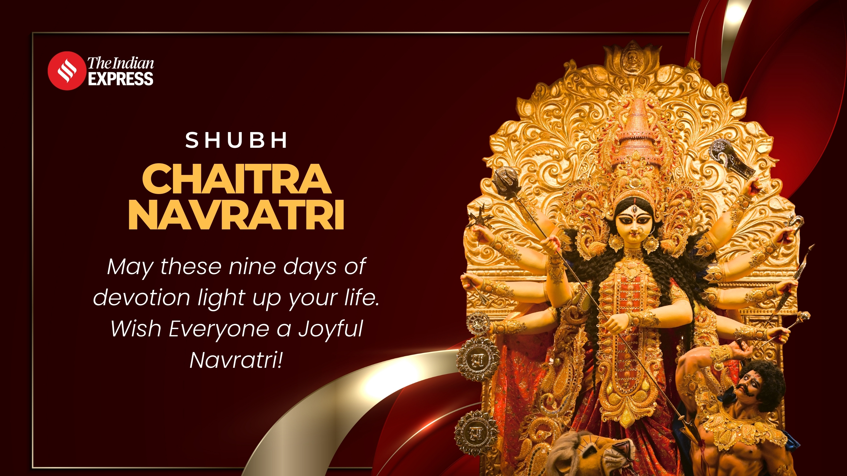 May each day of Navratri bring new hope and inspiration into your life.