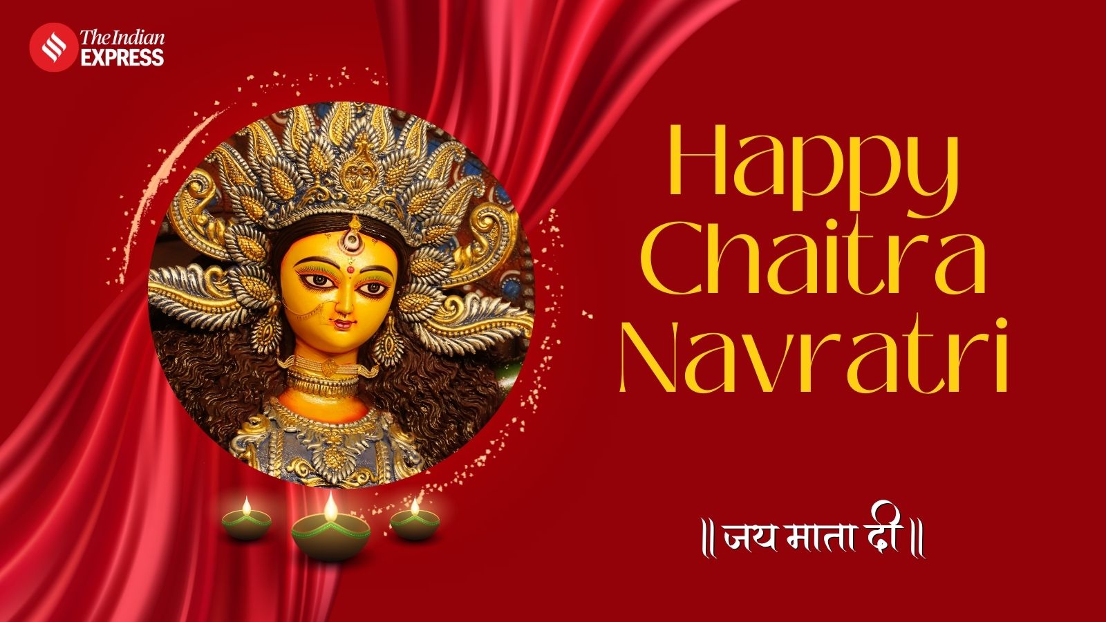 Happy Chaitra Navratri 2026 Wishes Images: Messages, Quotes, Status, Greetings and Photos to Share with Family and Friends