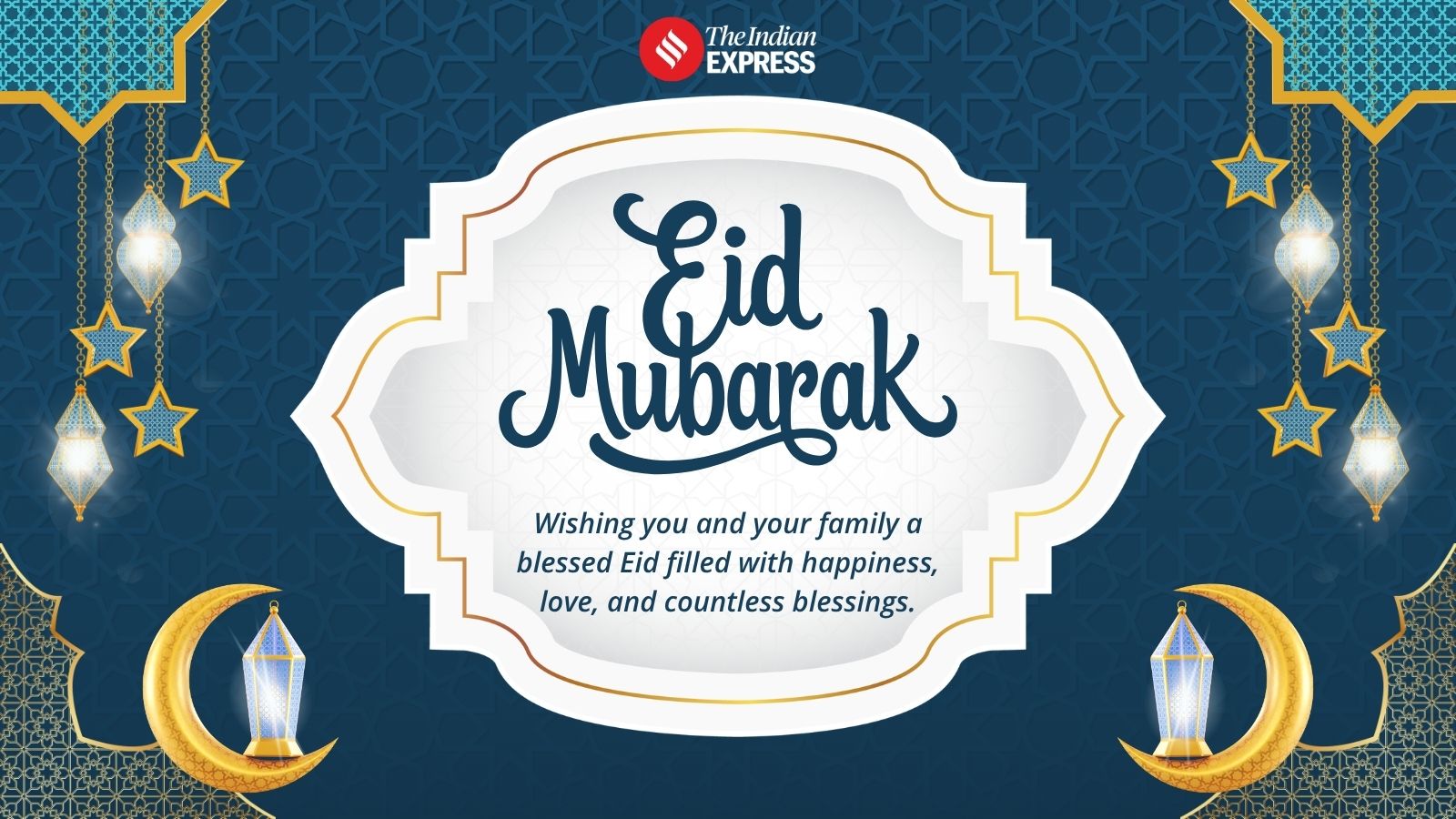 Eid Mubarak! Wishing you happiness today and always, with smiles, laughter, and countless blessings.
