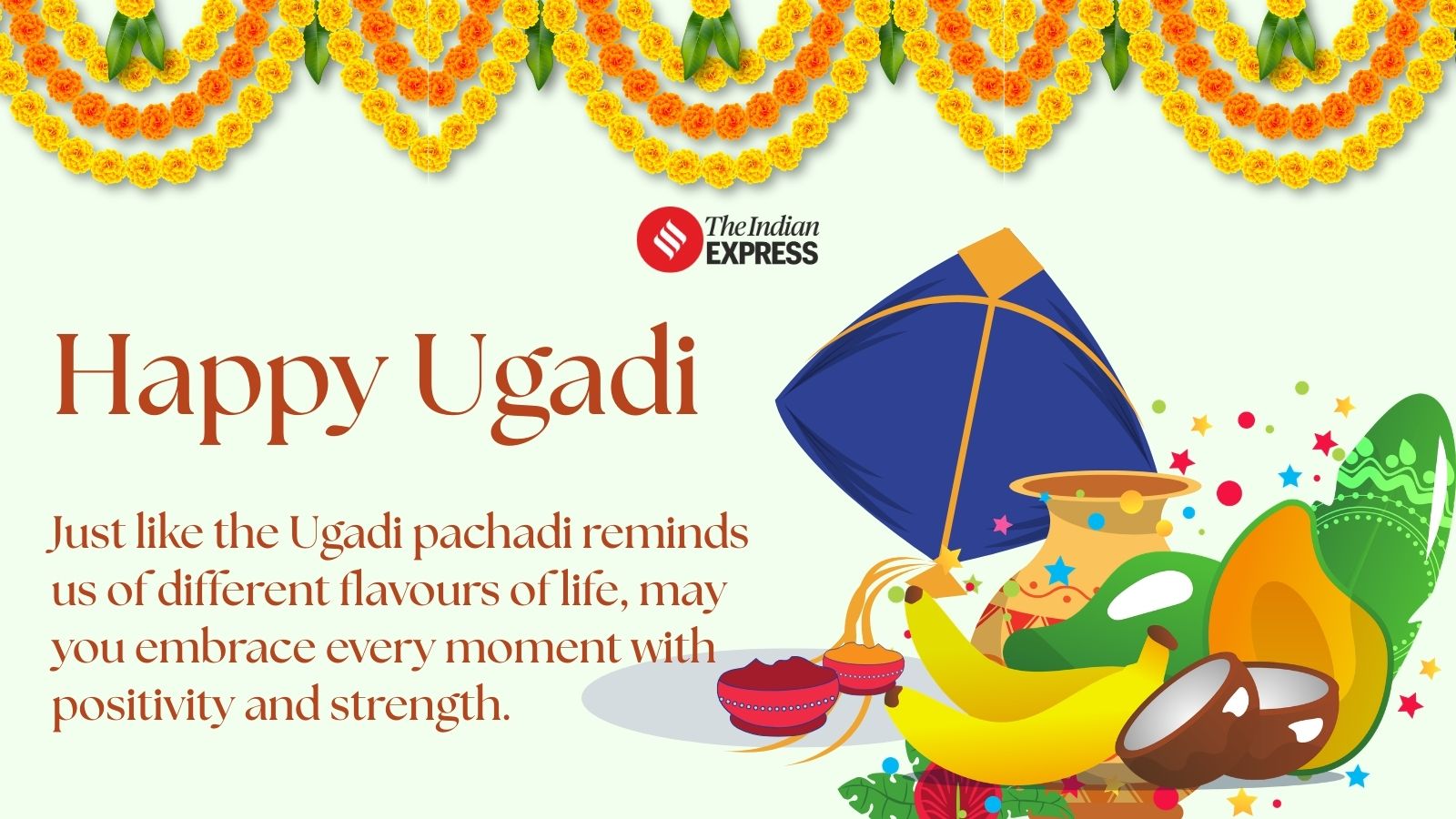 Wishing you a joyful Ugadi filled with prosperity, happiness, and success in every step of life.