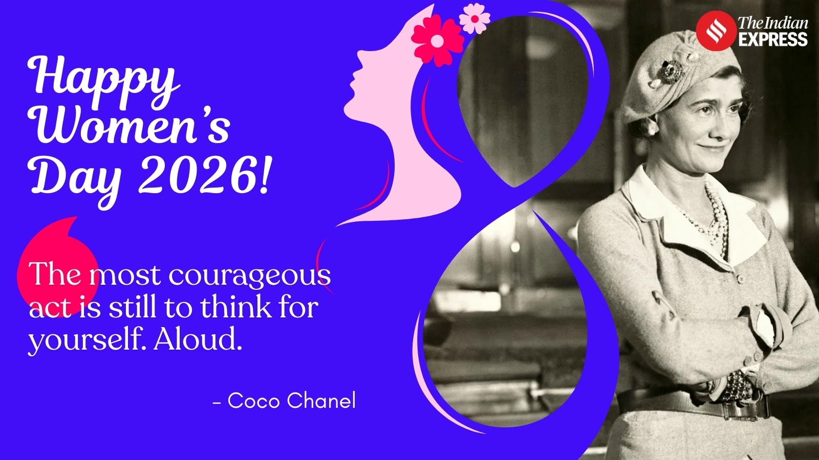 Women's Day 2026: Quote by Coco Chanel 