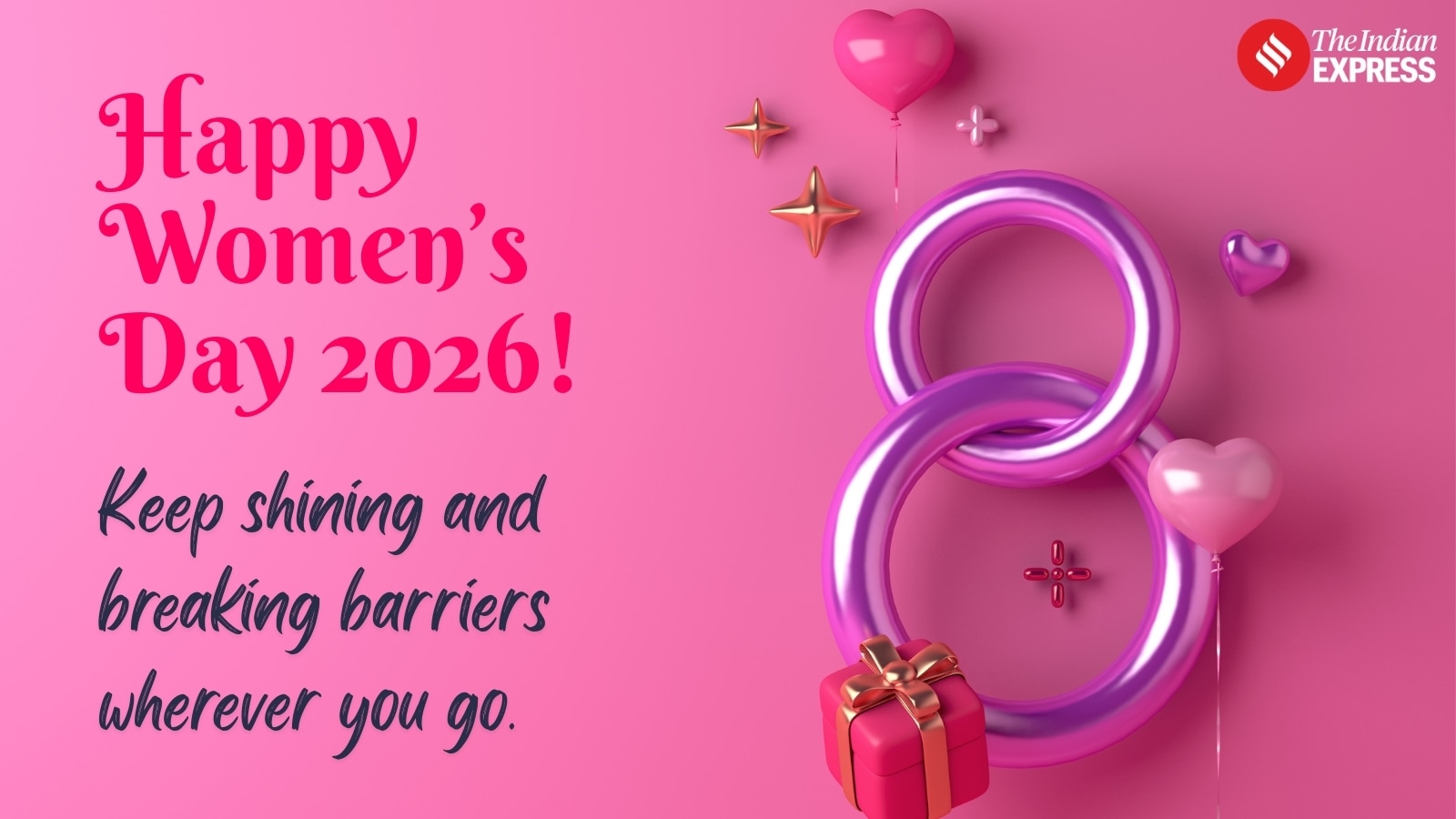Wishing you success, happiness, and endless opportunities today and always on this Women’s Day!